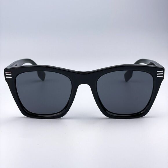 SALE! NEW Burberry BE4348 Cooper 300187 Black Dark Gray Square Unisex Sunglasses main image 8